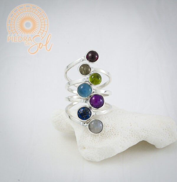 ANILLO CON LAS SIETE GEMAS