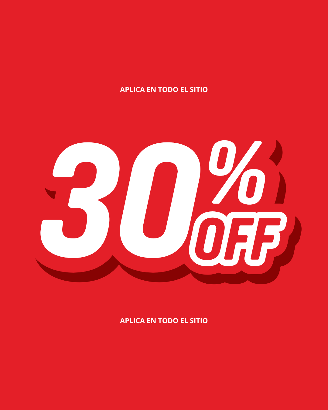30% off pop